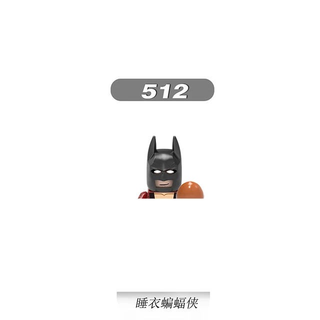 New Batman Building Blocks Movie Superhero Bricks Batman Construction Kit for Children Weapons Mini Bricks Action Figures Toys X-512