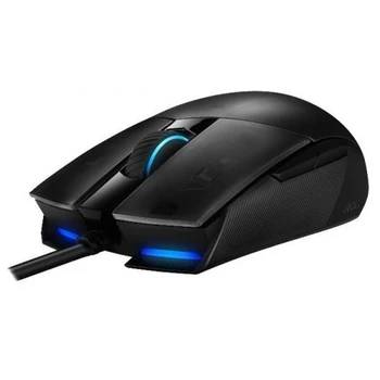 

Gaming mouse ASUS ROG Strix Impact II Electro Punk (8 buttons, dpi 6200, Omron, Black, USB, RGB backlight, 90MP01U0-BMUA00)