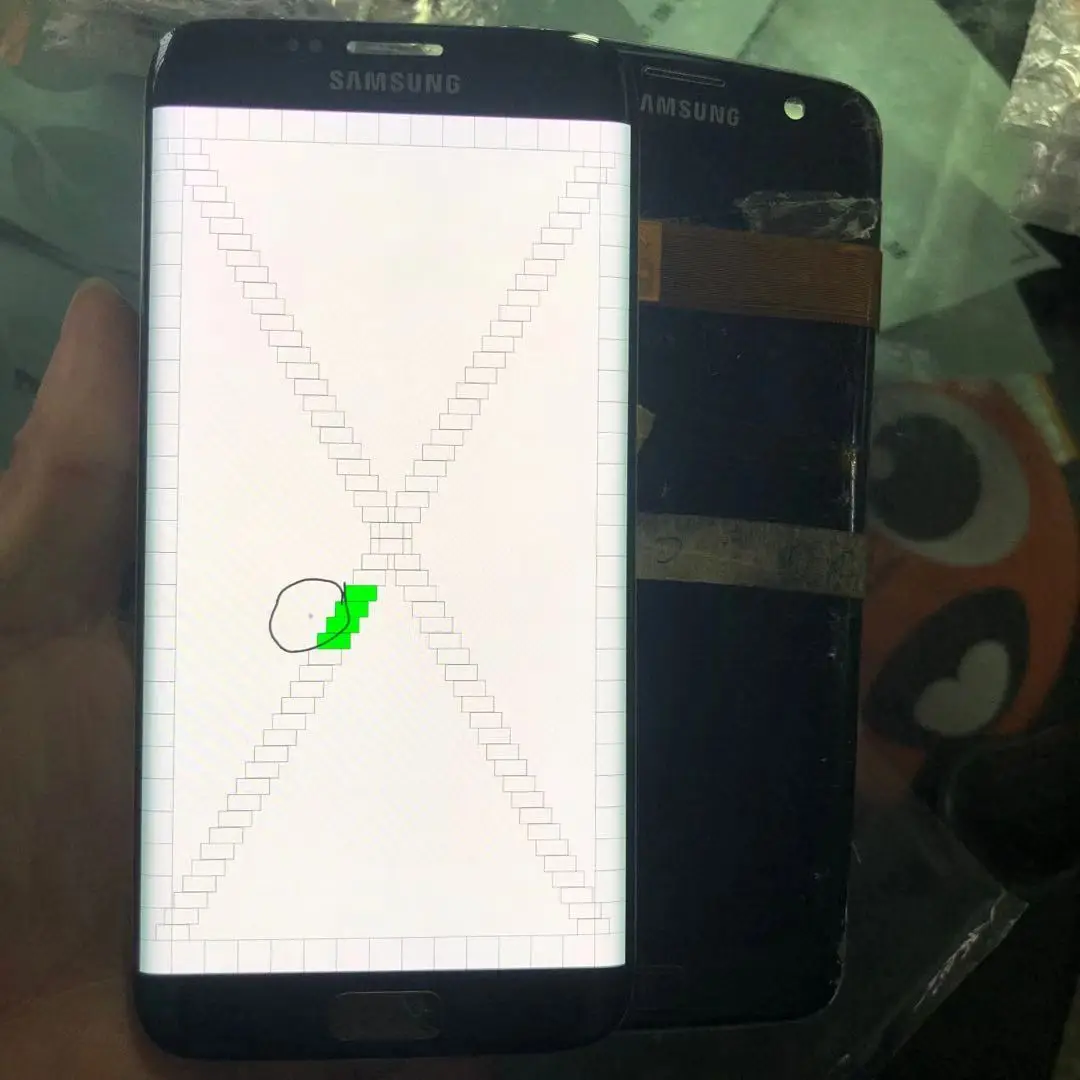 5 &quotоригинальный с ЖК-дисплеем Burn-in-Shadow для Samsung Galaxy S7 Edge G935 SM-G935F дисплей +