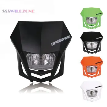 

Universal cross country motorcycle accessories headlamp personalized grimace headlamp for KTM 250 150 SX XC MX exc