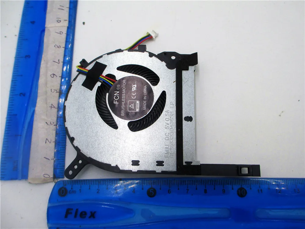 CPU GPU cooling fan for ASUS FX705 FX705G FX705GM FX86 FX86SM FX505 FX505D FX505DU 17.3 FM1U DFS5K12304363H FM1V DFS5K12114262H