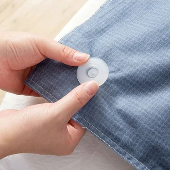 

new 4 PCS Bed Duvet Quilt Cover Clips Plastic Fixing Clips Fasteners Bedroom Bedding Quilts Fixing Holder Gripper