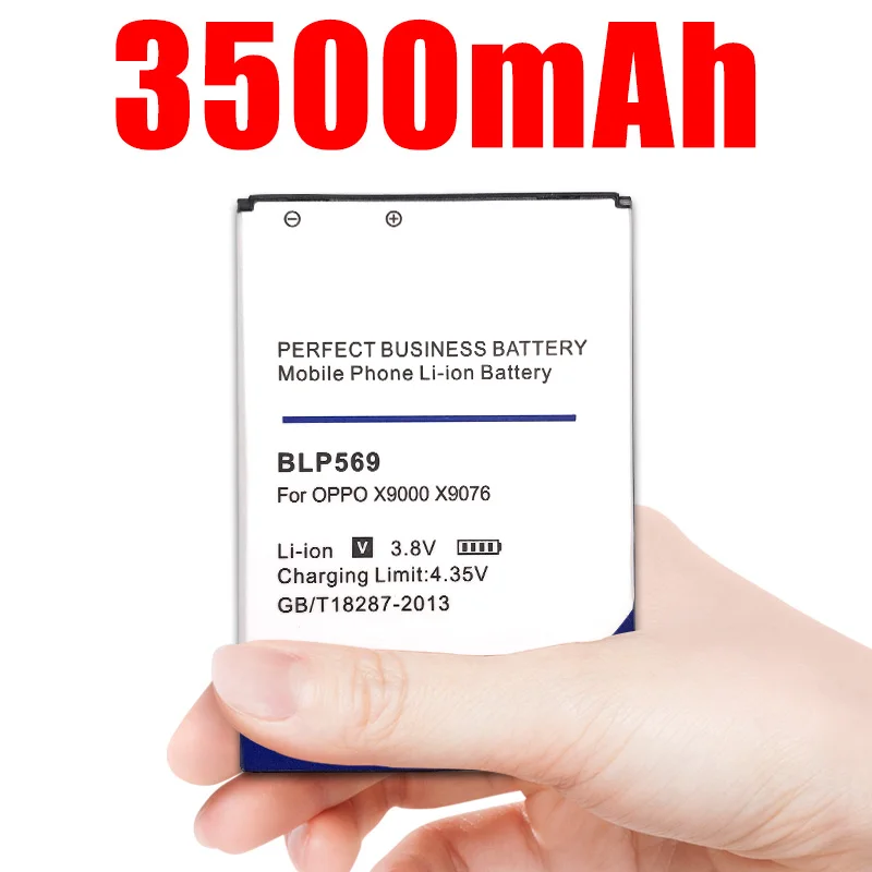 Аккумулятор Blp569 3500 мАч для Oppo Find 7 7a X9000 X9006 Lte X9007 X9076 X9077 | Мобильные телефоны и