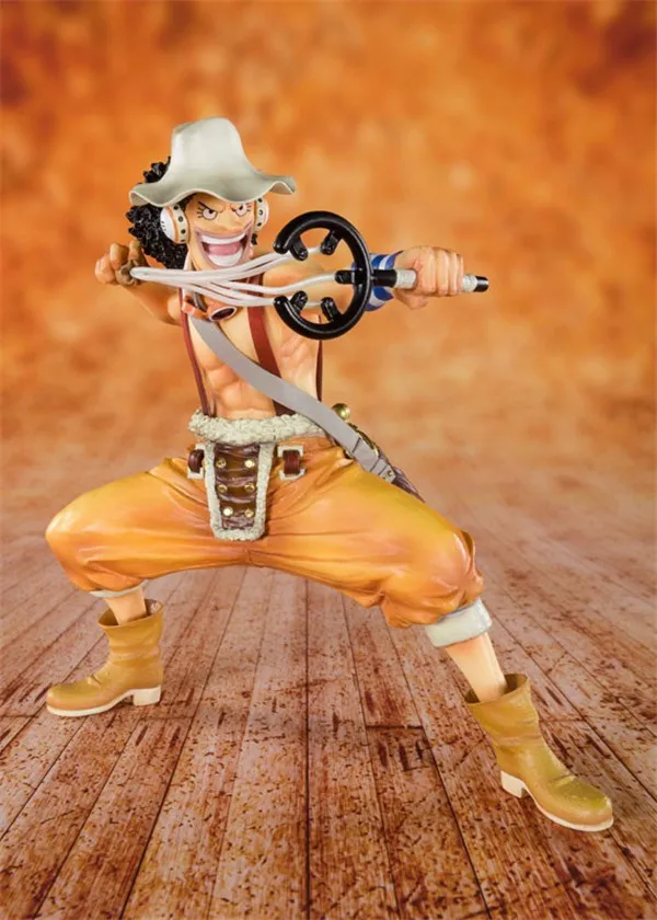 

Anime 14CM One Piece 20th anniversary sharpshooter ZERO Usopp PVC Action Figure Collectible Model Toys Gift