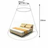 Mosquito Net Bed Queen Size Home Bedding Lace Canopy Bed Cover Princess Bedroom Insect-proof Elegant Netting ► Photo 2/6