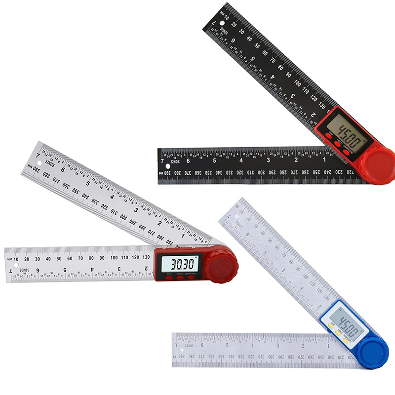 Измеритель угла Инклинометр Угол цифровой Линейка электронный Гониометр транспортир Угол измерительный инструмент Цифровой Угол Finder правило большой