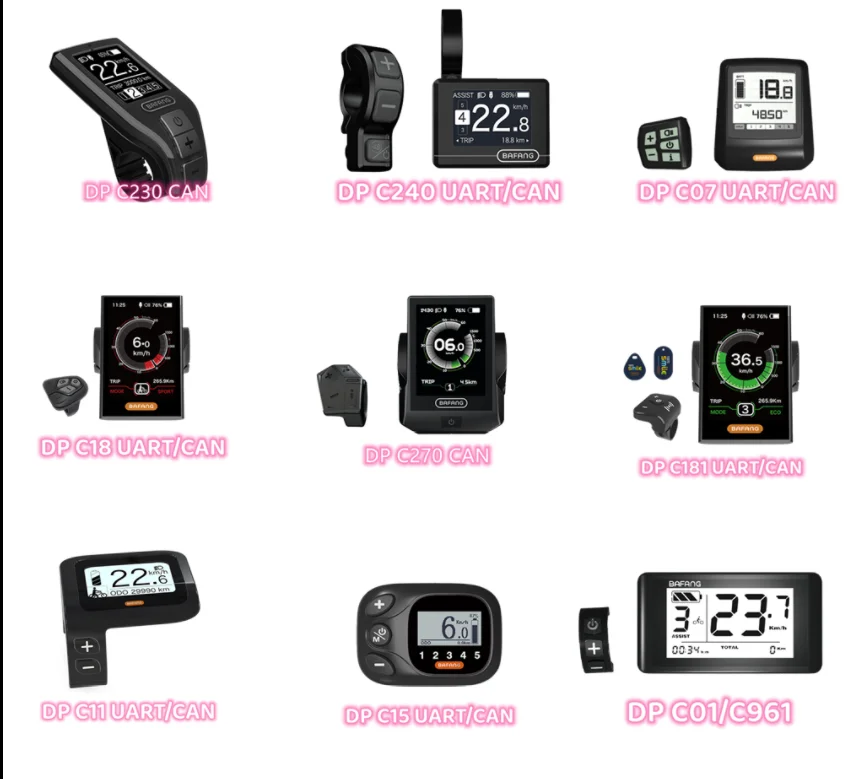BaFang Display BaFang Central Motor Meter Display BBS M600 Motor General