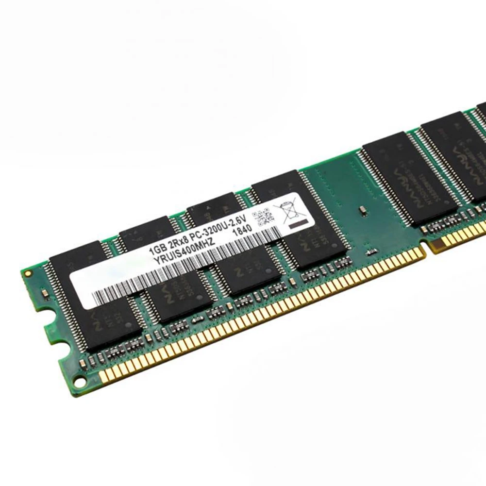 Новейший бренд 1 GB DDR 400 MHz 2,6 V ram универсальная стабильная совместимая быстрая память для настольного компьютера