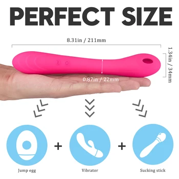 Sucking Vibrator Fix Bendable Dildo G Spot Clitoris Stimulator 9 Vibration Vaginal Anal Orgasm Sex Toys for Women Couple Fun 6