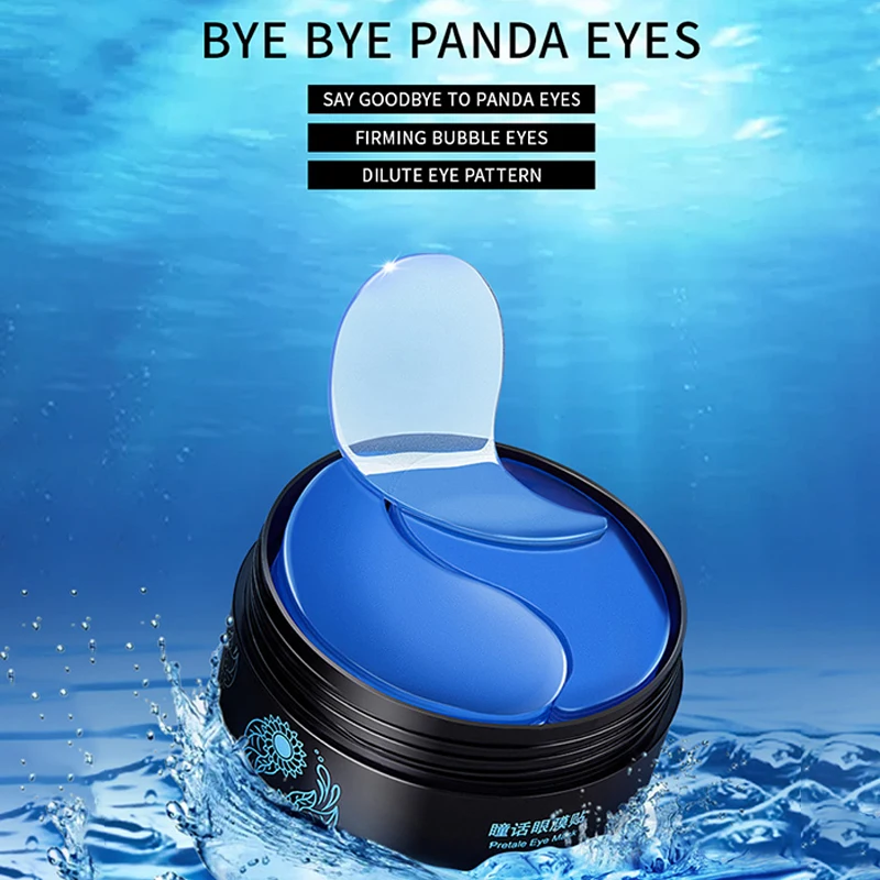 

Pretale Collagen Eye Mask Eye Patches Remove Dark Circles Moisturizing Eye Mask Anti Aging Eye Skin Care Anti-Puffiness CP5564