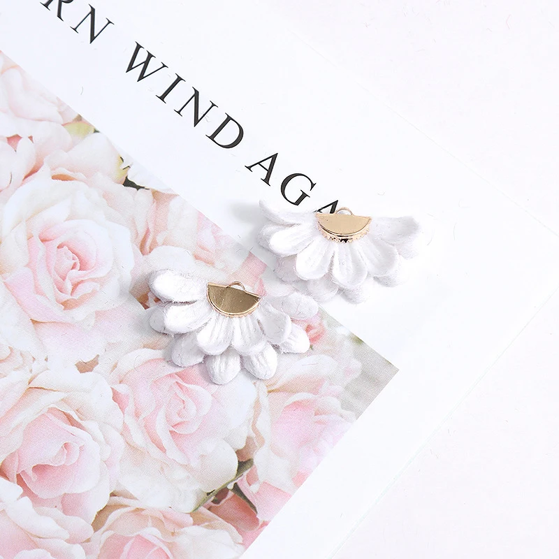 自制花朵流苏吊坠diy手工制作耳钉耳环耳夹成人材料包布艺配件 图片_高清大图 - 阿里巴巴 - 1 (6)