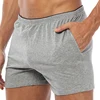 ORLVS Boxer sous-vêtements en coton Boxershorts sommeil hommes natation slips ou boxeurs Shorts avec poche ► Photo 3/6