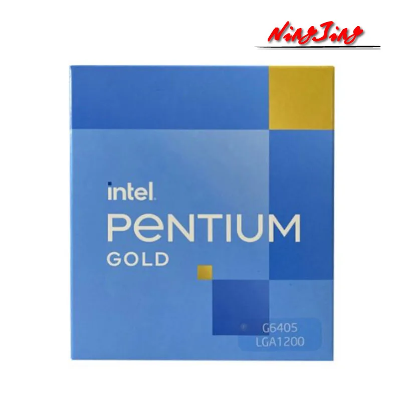 Процессор Intel Pentium G6405 4 1 ГГц двухъядерный четырехпоточный процессор 4M 58 Вт LGA 1200