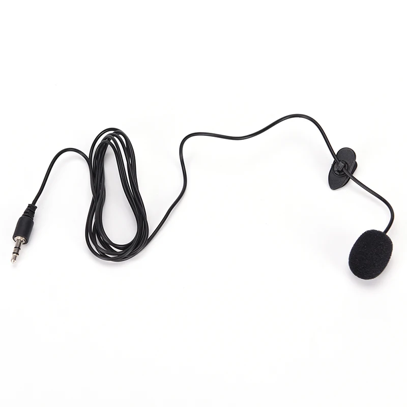 Превосходный Стиль Мини 3 5 мм hands free микрофон клип на петличный для портативных ПК