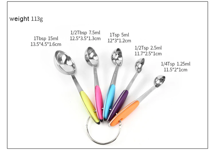 10色不锈钢量勺量杯_04