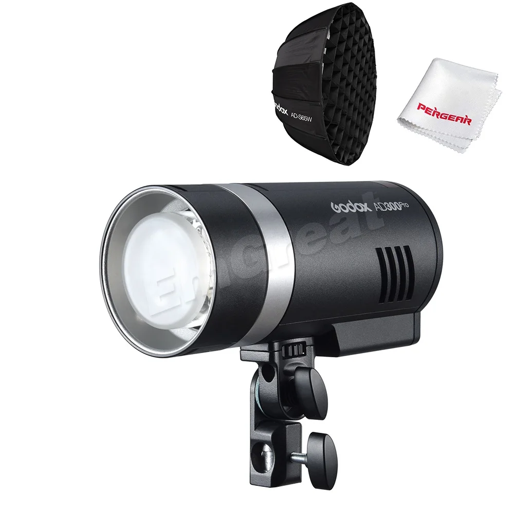 US $679.00 Godox AD300 Pro AllInOne Outdoor Flash AD300Pro Godox ADS85S 85cm White Deep Parabolic Softbox With Honeycomb Grid Softbox