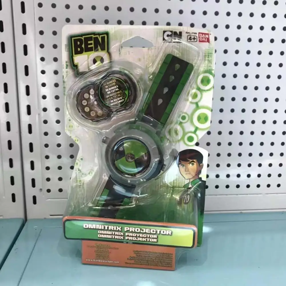 Ben 10 Ultimate Omnitrix часы стиль Япония проецирующие часы BAN DAI натуральная Ben10 часы игрушки для детей мальчиков и девочек