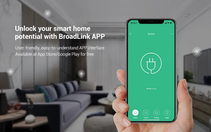 BroadLink BestCon Latest Mini4 US Wifi Smart Plug-4