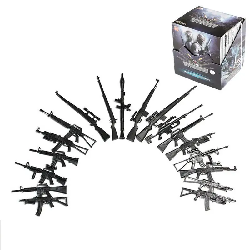 18 шт. 1:6 4D Addemble модель пистолета экшн фигурка огнестрельное оружие