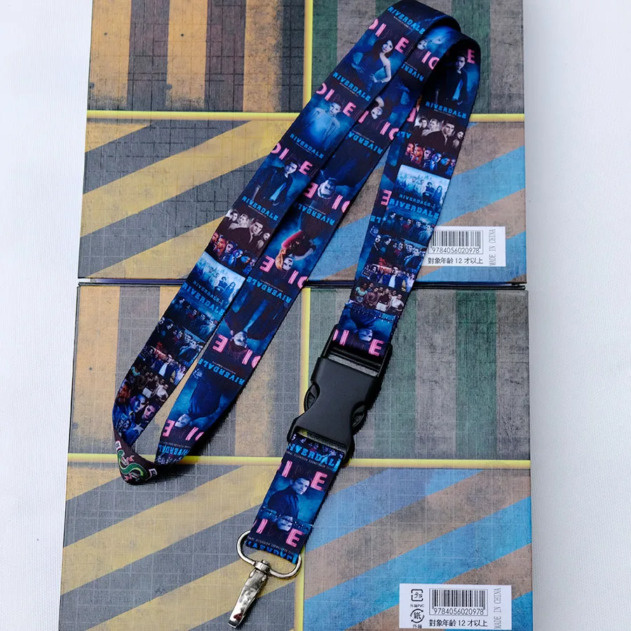

Big Riverdale South Side Serpents Cell Phone Rope Chain Camera Strap Clip Cord Charm Lariat Lanyard Keychain fANS GIFT 60X2.5CM