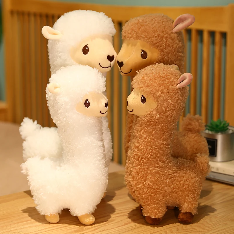 Kind Alpacasso Toy Lama Alpaka Plüsch Spielzeug gefüllt Kissen Kinder Geschenk 