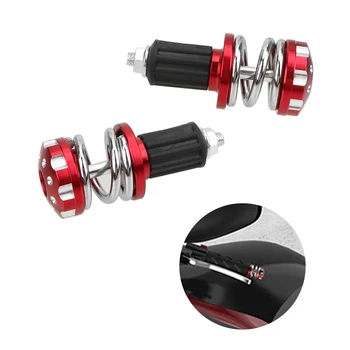 

LEEPEE Motorcycle Accessories Handlebar Grips Block Aluminum Alloy Handle Bar Cap End Plugs 1 Pair For Honda Suzuki Triumph