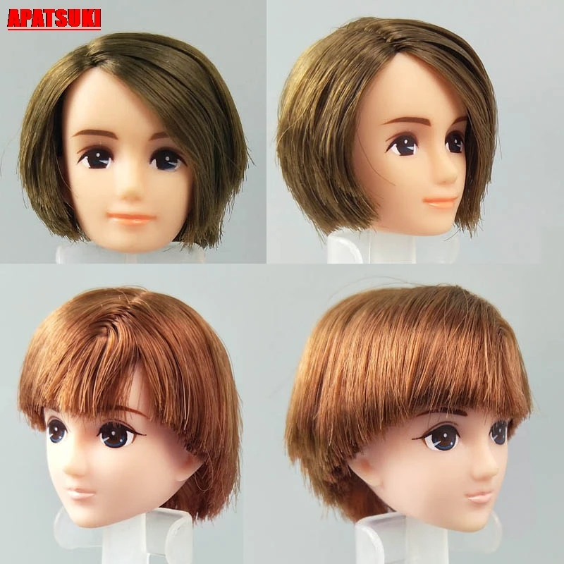 Мягкая голова куклы сделай сам для мальчика Licca мальчиков 1/6 BJD мужская кукла 1:6