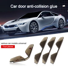 4 sztuk/partia Car Styling pcv ochronna krawędź do drzwi samochodu naklejka ochronna na drzwi samochodu drzwi Anti-Rub paski zabezpieczenie przed zarysowaniem drzwi samochodu dla BMW Audi Audi