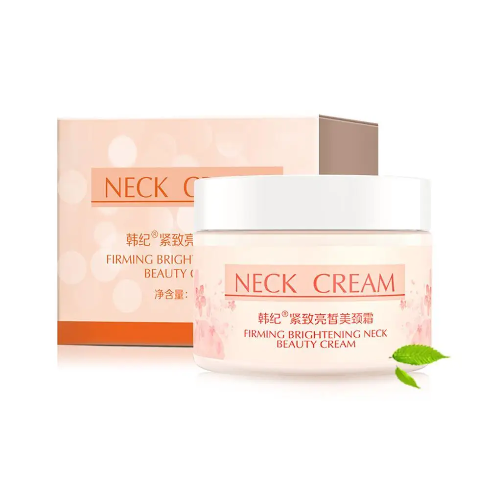 40ml Collagen Neck Cream Anti Wrinkle Smooth Neckline Cream Refreshing Face Neck Whitening Cream