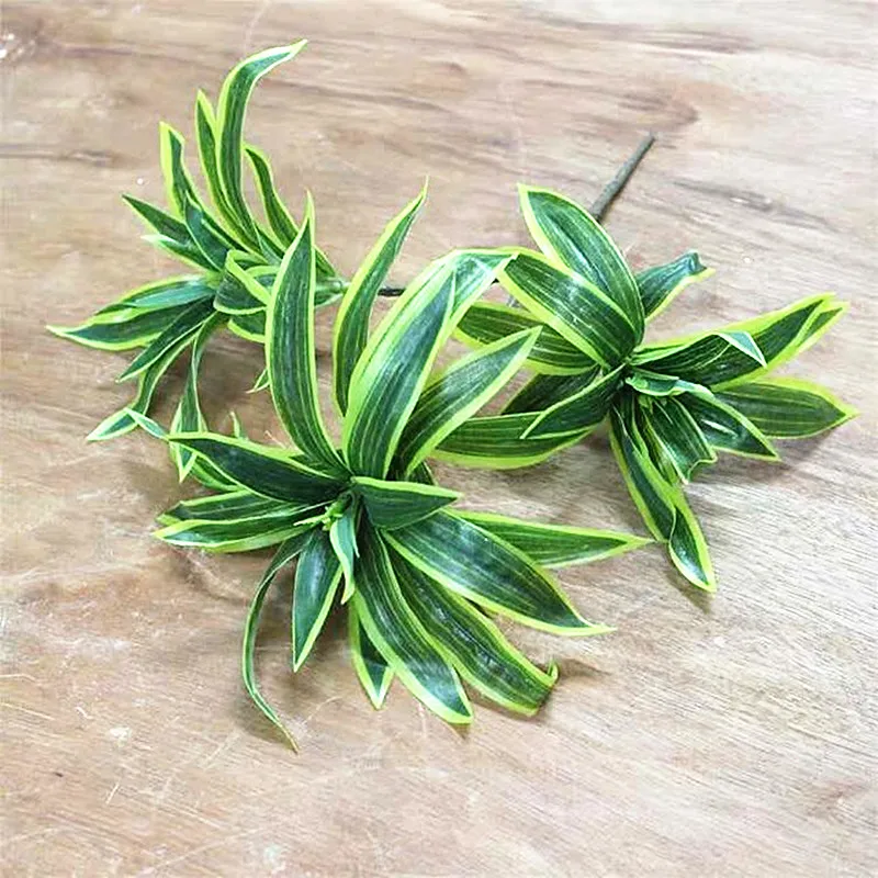 Artificial Green Palm Tree Arrangement - Desktop Home and Office Decor