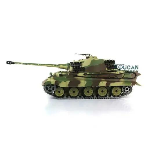 2,4G Henglong 1/16 6,0 Модернизированный немецкий Король тигр RTR rc Танк 3888A металлические треки TH12710