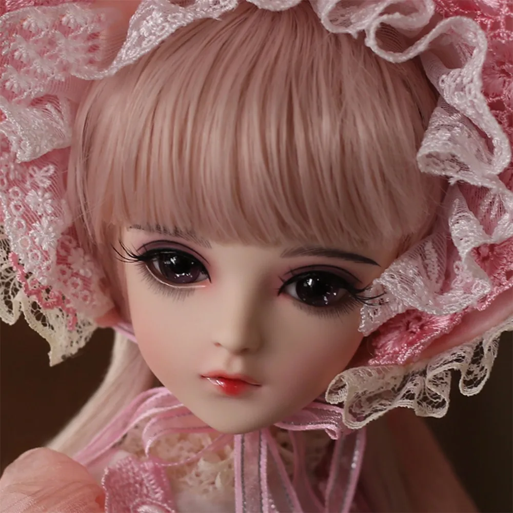 BJD 1/3 куклы для девочек с BJD одежда парики обувь макияж ручной работы красивые игрушки силиконовые куклы Reborn BJD красивые глаза