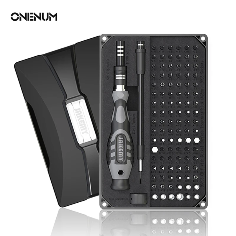 Набор прецизионных отверток ONENUM 106 в 1 биты для магнитных звездообразные