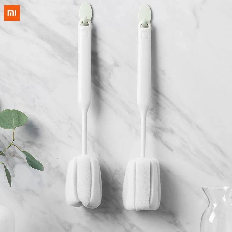 2 шт набор кистей для чашек Xiaomi Jotun Judy мягкая губка глубокое обеззараживание