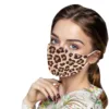 10pcs Women Leopard Printing Masks Adult Three-layer Disposable Dust-proof Protective Cartoon Mask High Quality 3 Layers Masken 3