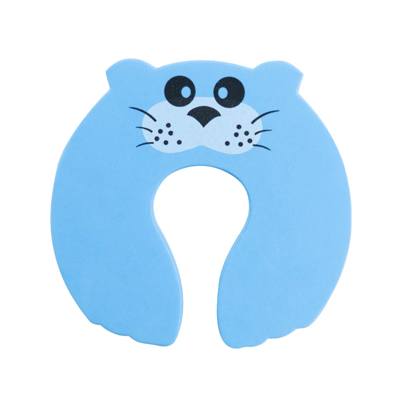 Lock-Protection Door-Stopper Security-Card Baby-Care Children Animal Cute 2PCS