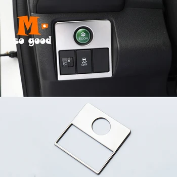 

for Honda HRV HR-V Vezel Stainless Steel 2014/15/16/17/18 Car Headlamps Adjustment Switch Panel Cover Trim Accessories Sticker
