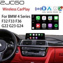

ZJCGO Wireless Apple CarPlay Android Auto interface adapter BOX For BMW 4 Series F32 F33 F36 G22 G23 G24 CIC EVO NBT System