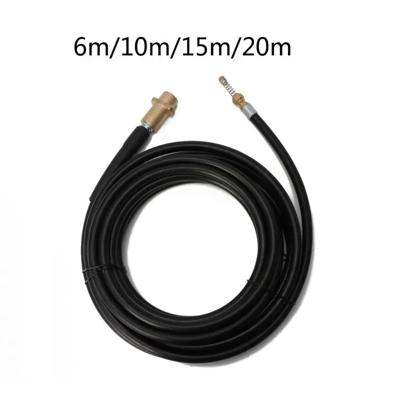 Ceny 1 Pc pojazd samochodowy czyszczenie wody wąż 6 m 10 m 15 m 20 m rura spustowa do Karcher K2 K3 K4 K5 K7 myjnia samochodowa akcesoria