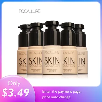 

FOCALLURE Face Makeup Base Face Liquid Foundation BB Cream Concealer Foundation Primer