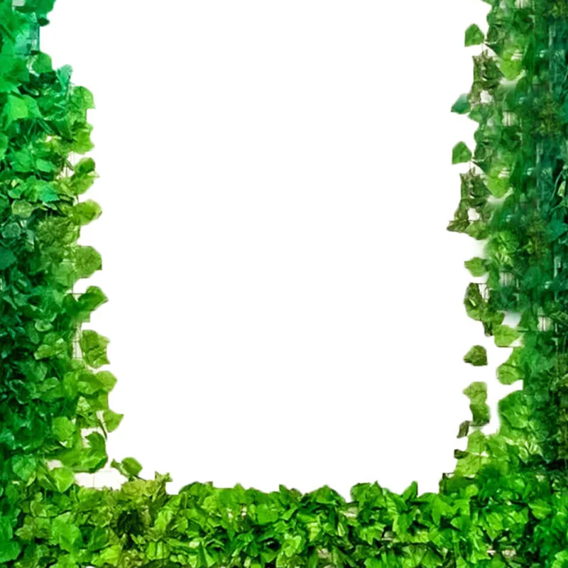 

12Pcs Artificial Grape Ivy Leaf Garland Plants Vine Fake Foliage Fashion Decors