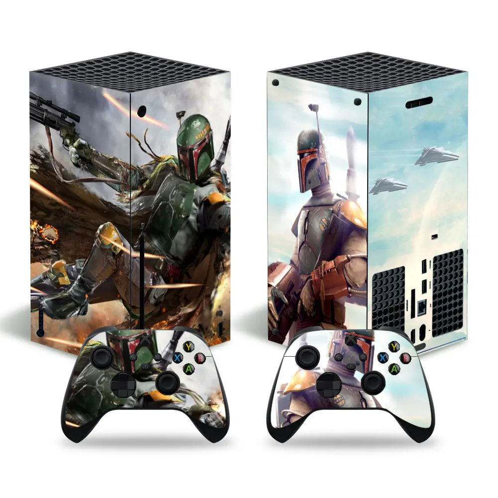 Star Wars Darth Vader Skin Sticker Decal Cover for Xbox Series X Console and 2 Controllers Xbox Series X Skin Sticker Vinyl 
