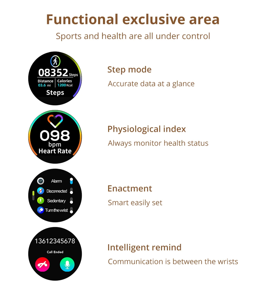 Makibes T5 PRO Advanced Milanese magnetic Fitness Tracker Smart Watch Blood Pressure Monitor Smartwatch Fashion PK Q8 Bracelet04