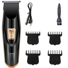 Беспроводной профессиональный электрический триммер для волос, электрический триммер для бороды, мужской резак для волос, машинка для стрижки волос, перезаряжаемая USB машинка для стрижки