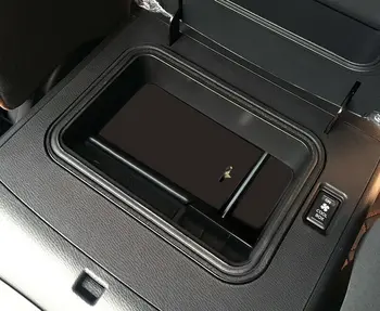 

Car Central Armrest Storage Box For Nissan Patrol Y62 2010-2020 Black Console Armrest Tray Holder Case Pallet Container 1PC