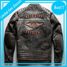 Мужская Толстая мягкая куртка из коровьей кожи, брендовая дизайнерская винтажная куртка из натуральной кожи для пилота, мужская куртка большого размера для мотоциклистов