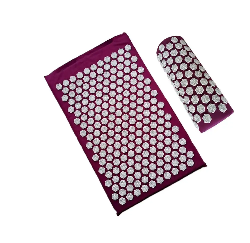 

Two size Relaxation Massager Acupressure Cushion Lotus Round Spike Acupuncture Mat Pillow Relieve Stress Pain