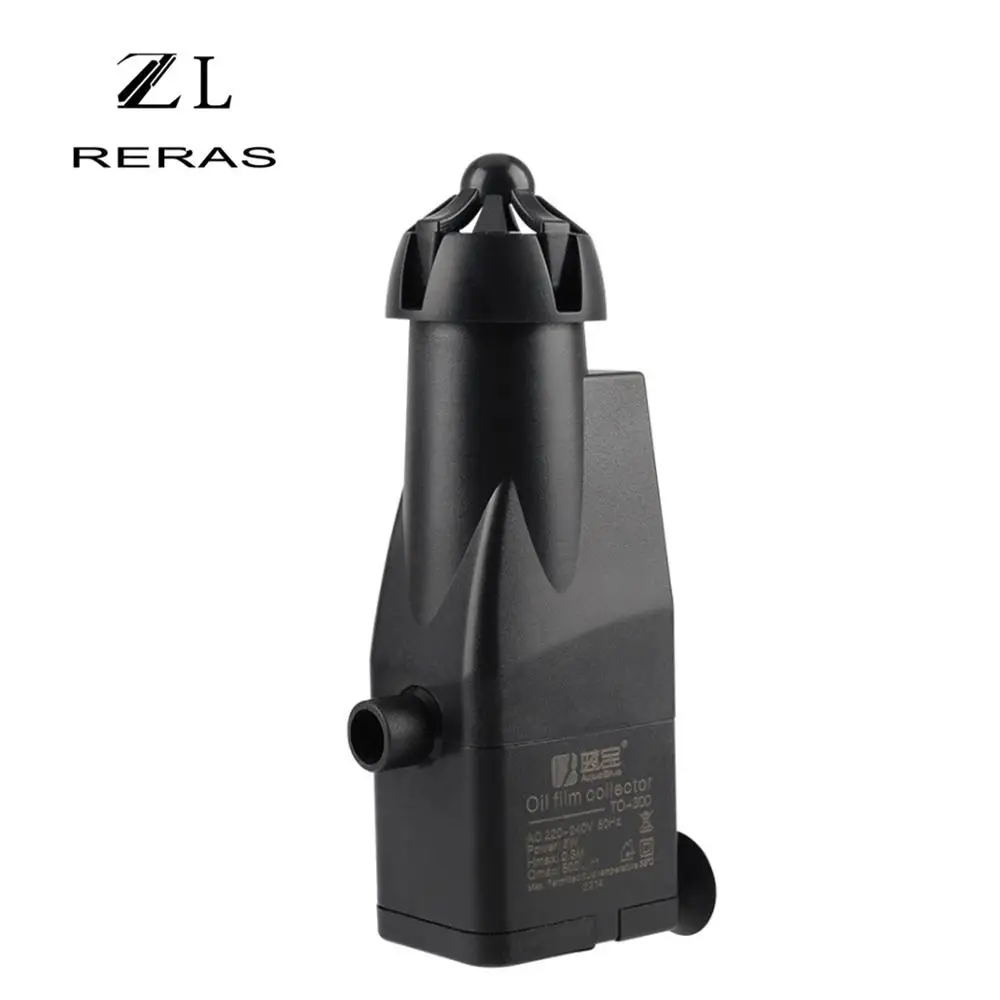

Aquarium TO-300 Fish Tank Oil Film Processor Filter Mute Pump Water Purification Submersible pump 220V