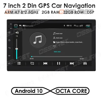 

8 Core 2GB 32GB Android10 2Din RDS Car radio Player Universal auto Stereo GPS MAP For Volkswagen Nissan Hyundai Kia toyota CR-V