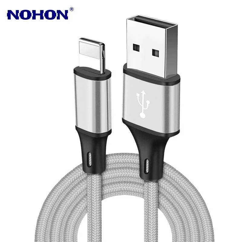 Быстрая зарядка 1 м 2 м 3 м USB кабель для синхронизации данных зарядное устройство для iPhone 6S 6 7 8 Plus X XS Max XR 5 5S SE iPad mini 2 3 USB кабели для зарядки